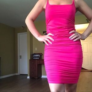 Sexy back straps dress
